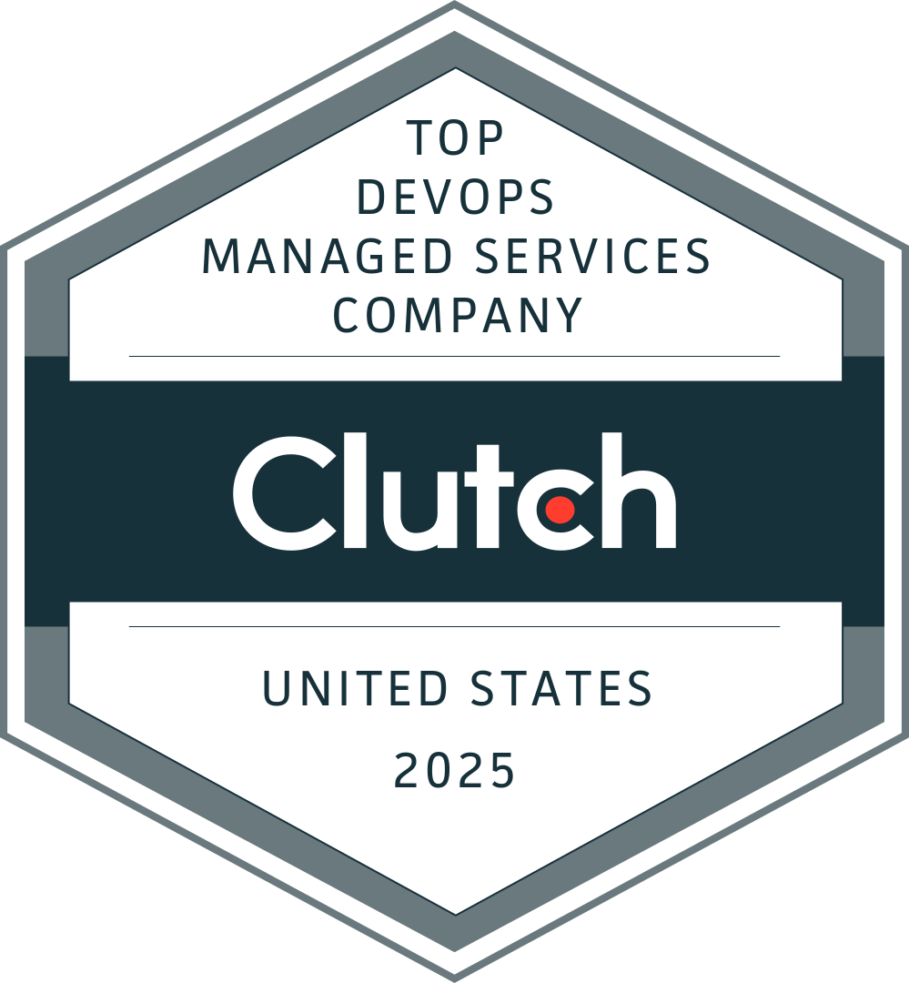 Clutch badge for Top Devops managed services company, United States, 2025